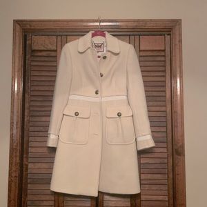 Juicy Couture cream peacoat